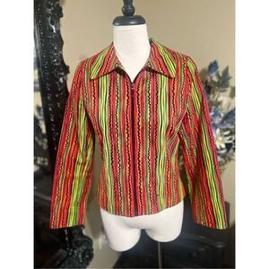 Artsy Lorizoni Long Sleeve Jacket, Blazer Size Small